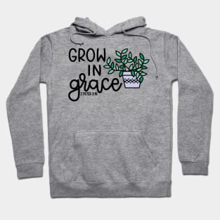 Grow In Grace Succulent Plant Christian Faith Cute Hoodie